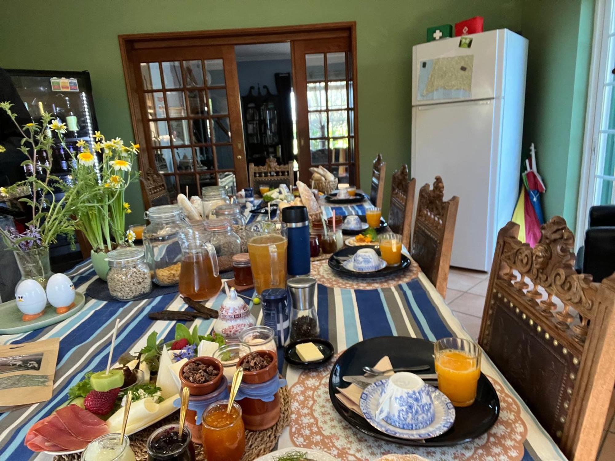 Casa Dos Ventos Bed & Breakfast โอลเญา ภายนอก รูปภาพ